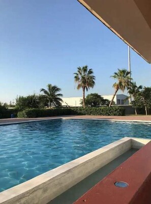 Outdoor pool - "Bahama West: 3BR Condo In Gated Community w/pool" (Nassau)