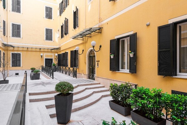 Overnattingsstedets uteområder