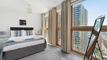 Apartamento City, balcón, vistas a la ciudad (1901) | 1 dormitorio, caja fuerte, cortinas opacas