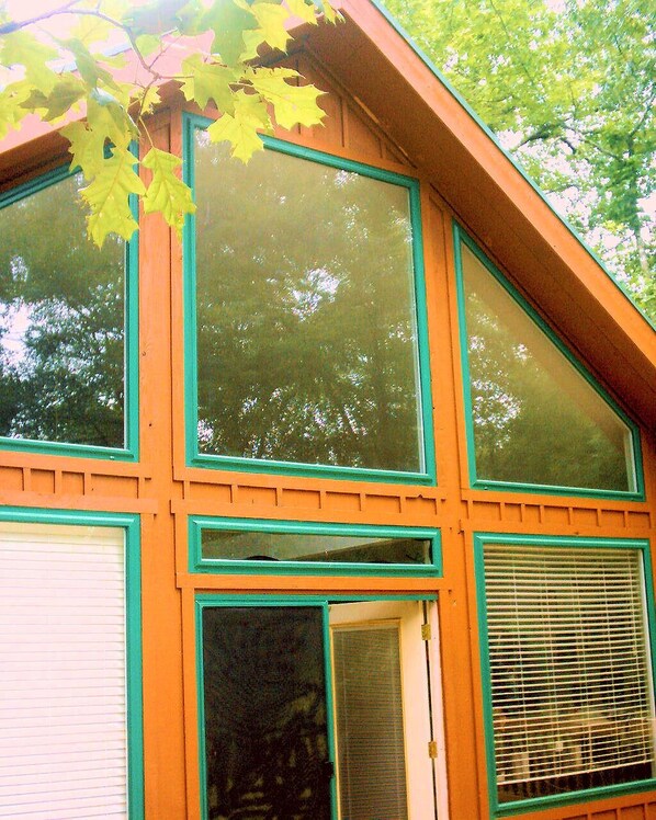 Exterior detail - Forest Get Away! Surrounded by National Forest. Beautiful home in the woods. (Mena)