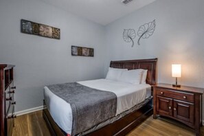 3 bedrooms, iron/ironing board, travel cot, WiFi