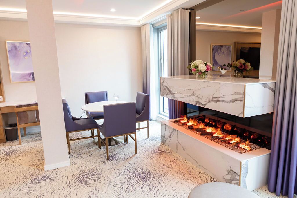 Luxury Studio Suite | Frette Italian sheets, premium bedding, pillowtop beds, in-room safe