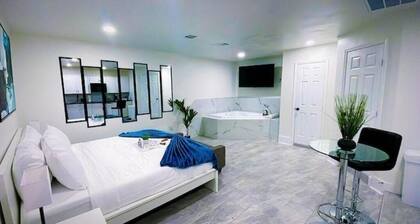 Luxury Studio-Apt w/ Jacuzzi 8 mi from IAH