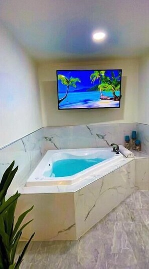 Interior - Luxury Studio-Apt w/ Jacuzzi 8 mi from IAH (Houston)