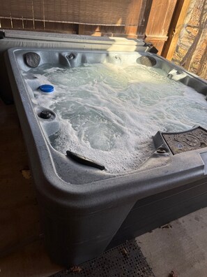 Bain à remous extérieur