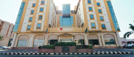 Façade de l’hébergement