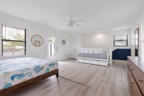 3 bedrooms, iron/ironing board, travel crib, free WiFi - Beachside Getaway with Heated Pool is Pet Friendly and Near Vilano Beach (St. Augustine)