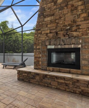 Et oppvarmet basseng