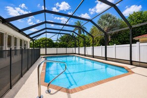 Piscine chauffée