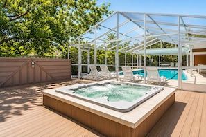 Beheizter Pool