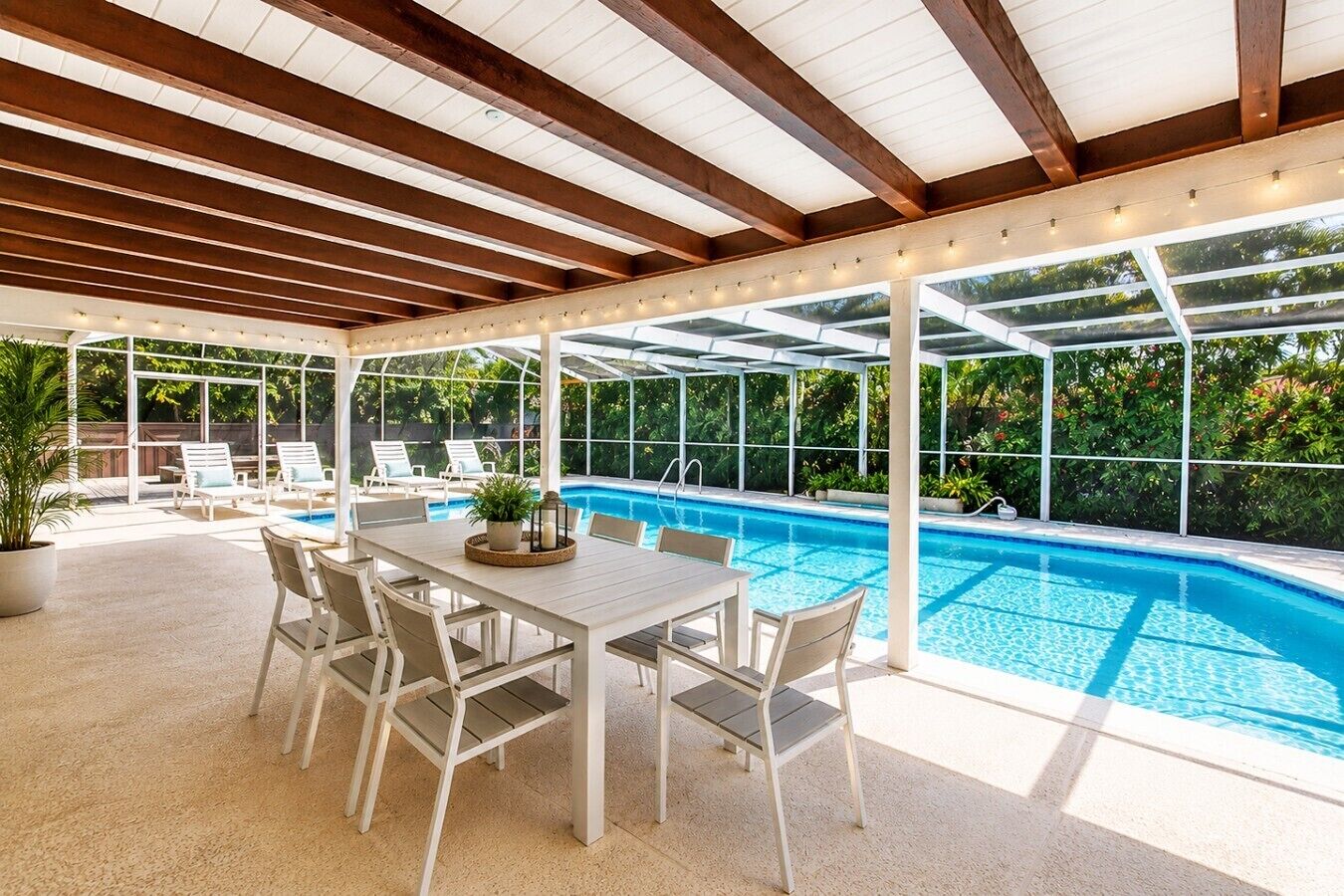Piscine chauffée