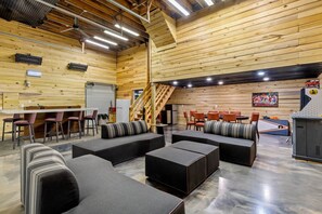 Interior - Patoka Cabin Experience with entertainment barn (Patoka Township)
