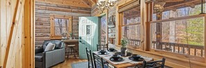 Dining - Patoka Cabin Experience with entertainment barn (Patoka Township)