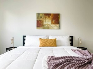 Desk, iron/ironing board, free WiFi, bed sheets