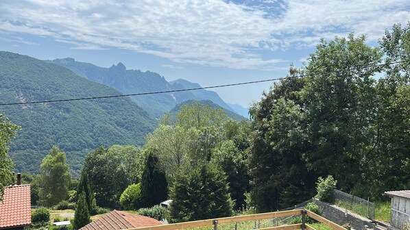 Utsikt fra overnattingsstedet