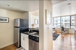 Interior - Free Parking! Pike Place Market Condo! King Bed! Gym!  (Seattle)