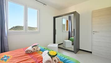 2 camere, ferro/asse da stiro, Wi-Fi gratuito, lenzuola