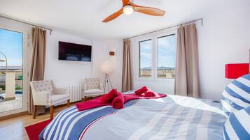 4 chambres, fer et planche Ă repasser, Wi-Fi gratuit, draps fournis