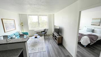 Desk, iron/ironing board, free WiFi, bed sheets