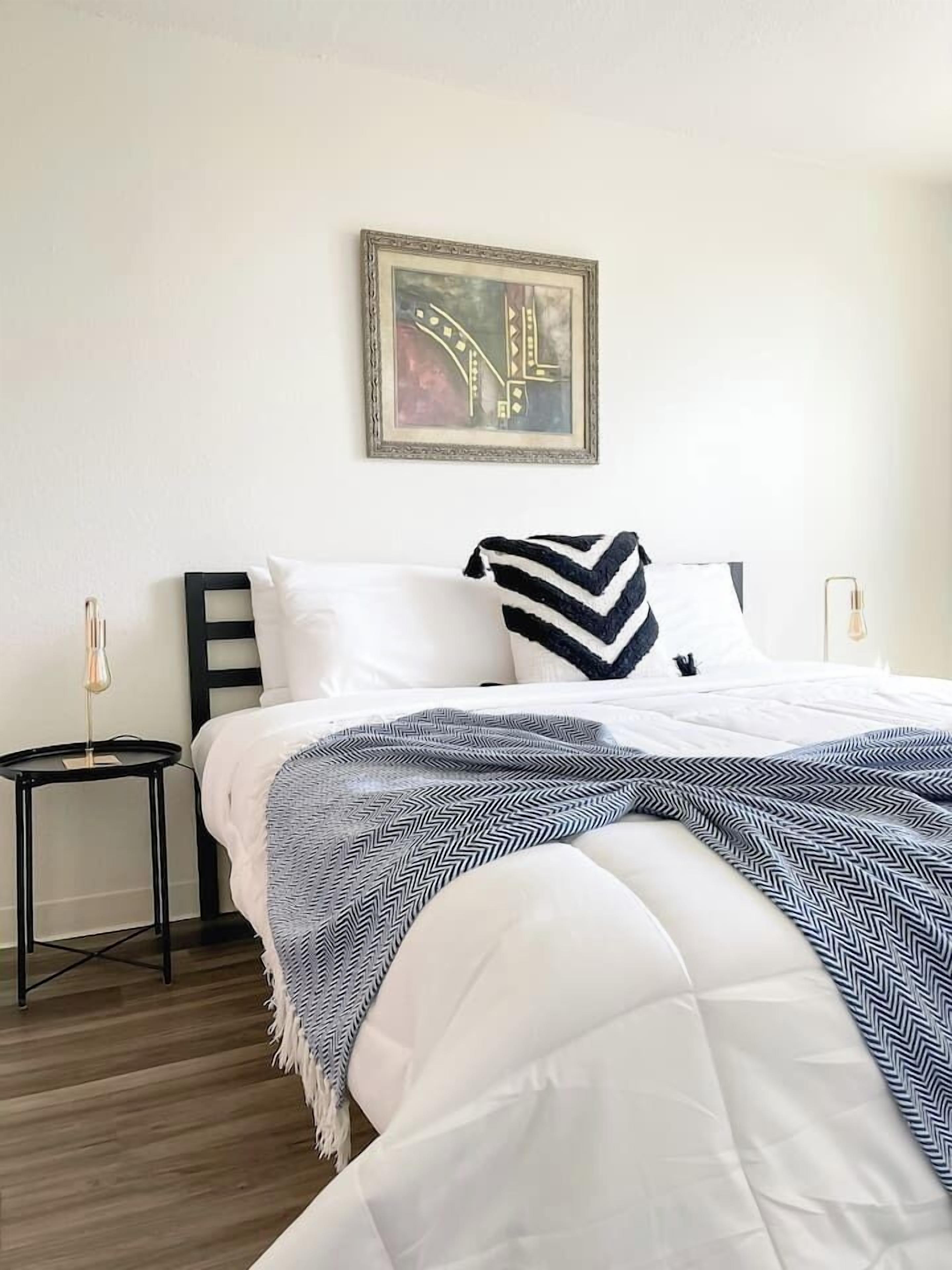 Desk, iron/ironing board, free WiFi, bed sheets