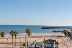 Na praia 
