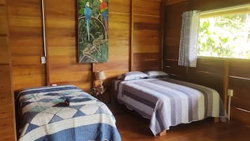 Family Cabin, Multiple Beds, Ensuite, Garden View