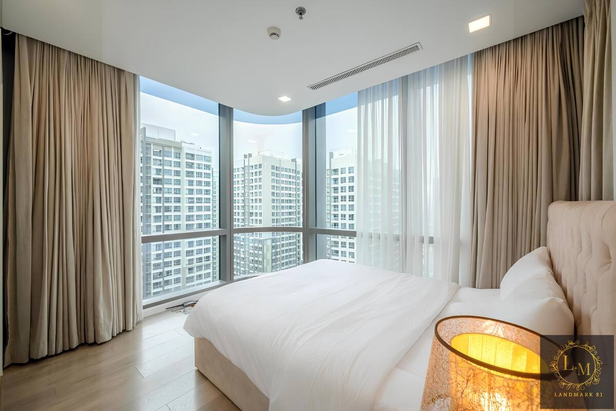 4 habitaciones y sábanas de algodón egipcio