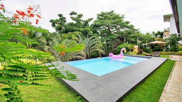 Vue sur le jardin