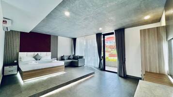 Kamar Deluks | 1 kamar tidur, meja kerja, Wi-Fi gratis, dan seprai linen