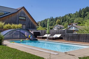 Pool - Apartment 'Böhler' with Mountain View, Wi-Fi and Air Conditioning (Doren)