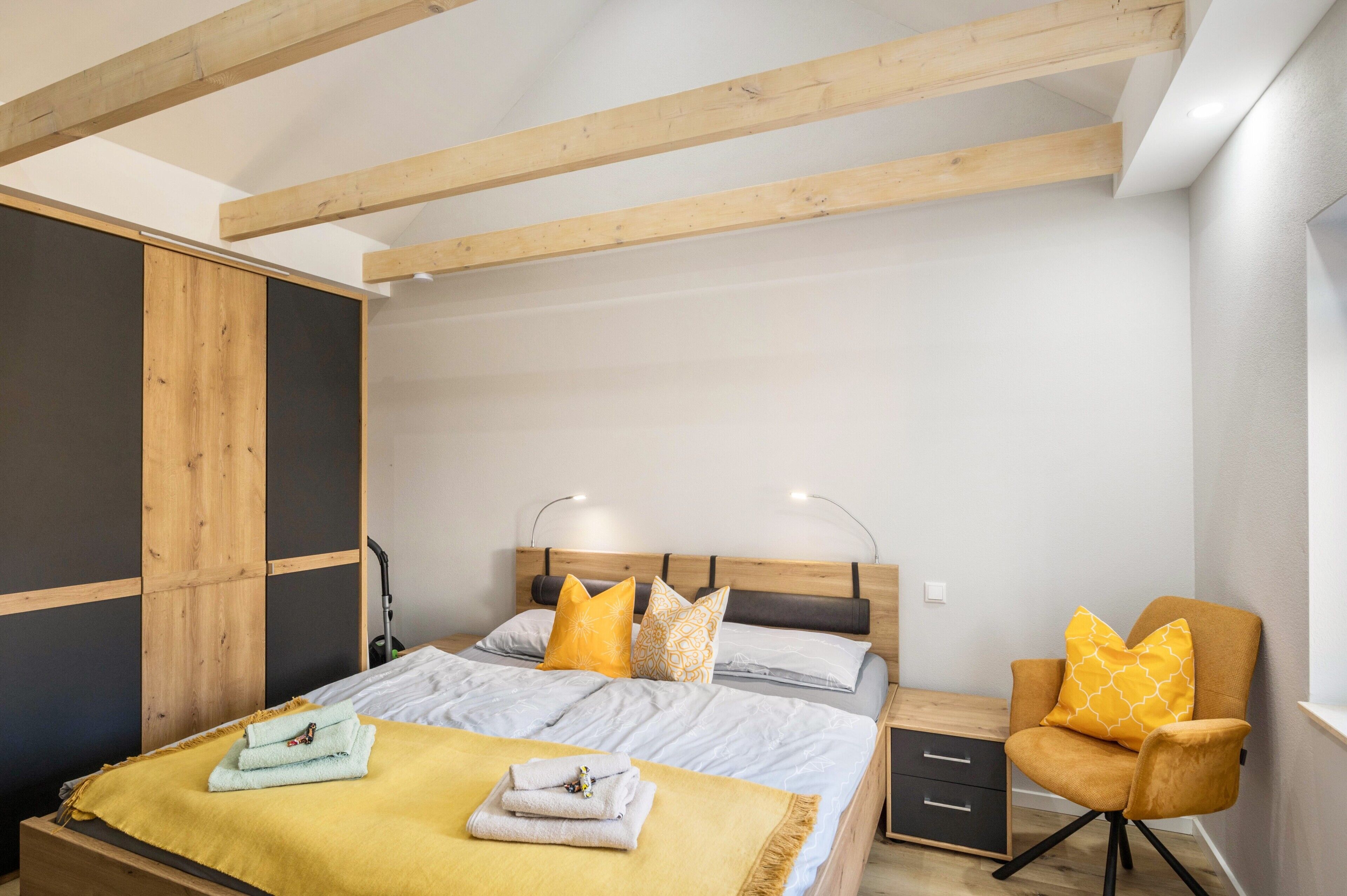 1 Schlafzimmer, kostenloses WLAN, Bettwäsche, Rollstuhlgeeignet