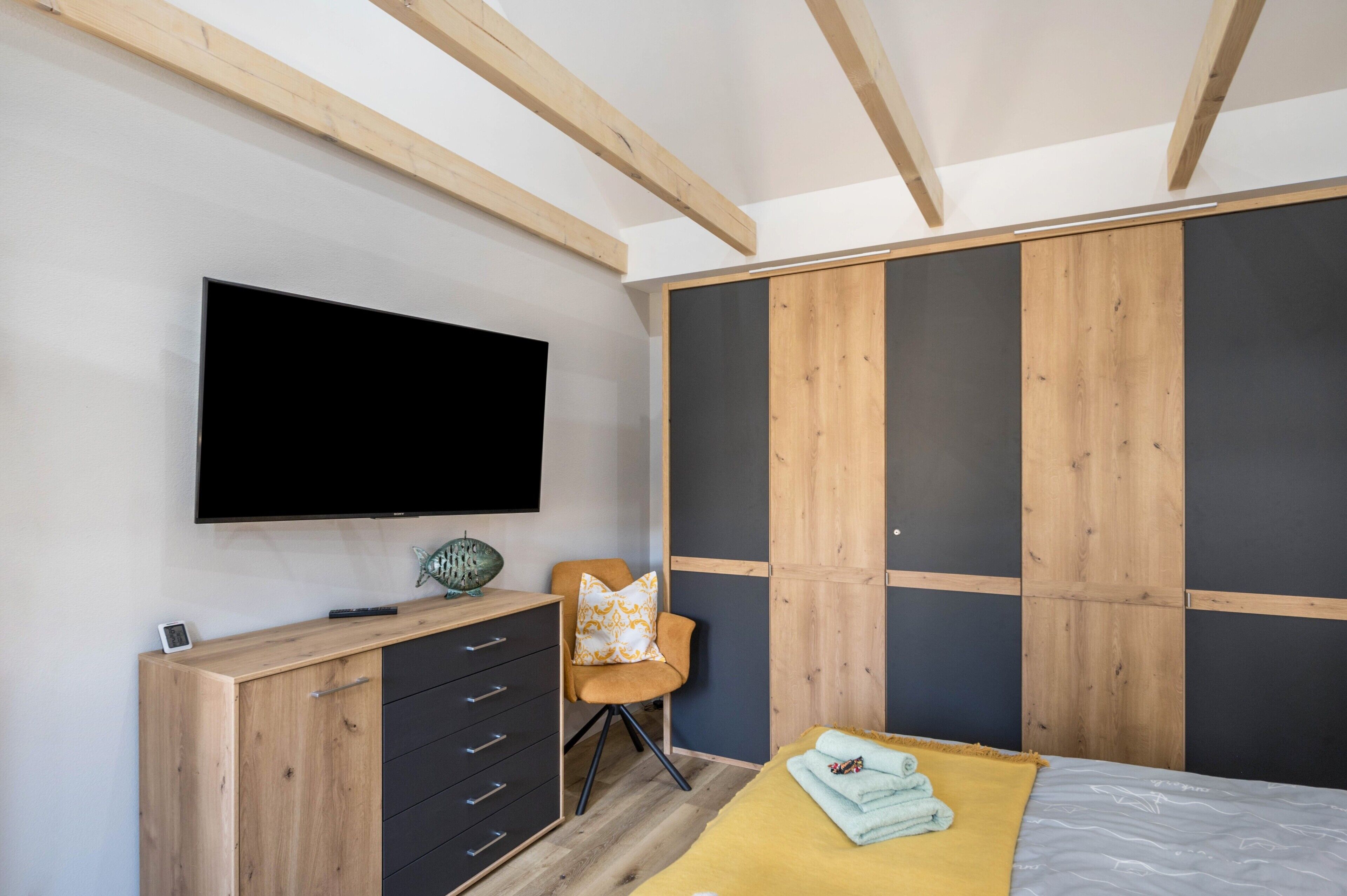 1 Schlafzimmer, kostenloses WLAN, Bettwäsche, Rollstuhlgeeignet