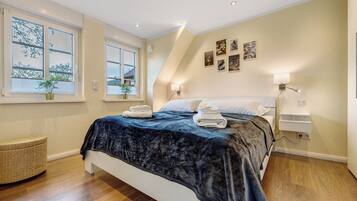 2 多间卧室、免费 WiFi、床单