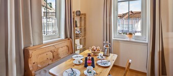 Ferienwohnung "Bachmanns" mit Bergblick, Gemeinschaftsgarten und WLAN