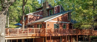 Lake-View 'Pelican Point Retreat' in Afton!