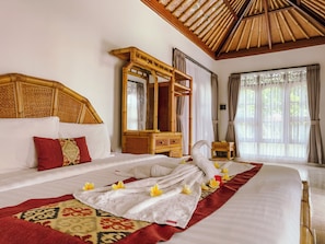 Classic Triple Room, 1 Bedroom, Garden View