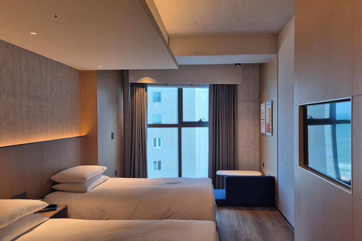 Family Twin Room (Superior Side Ocean) | In-room safe, blackout drapes, iron/ironing board, free WiFi