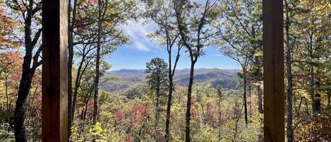 Blick von der Unterkunft