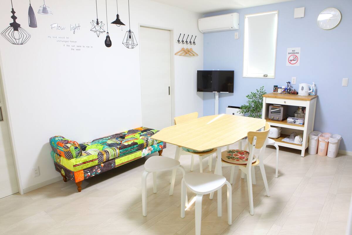 Familiekamer, niet-roken, kitchenette | Kamervoorziening