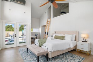 4 chambres, bureau, Wi-Fi gratuit, draps fournis