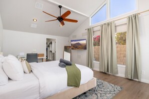 4 chambres, bureau, Wi-Fi gratuit, draps fournis