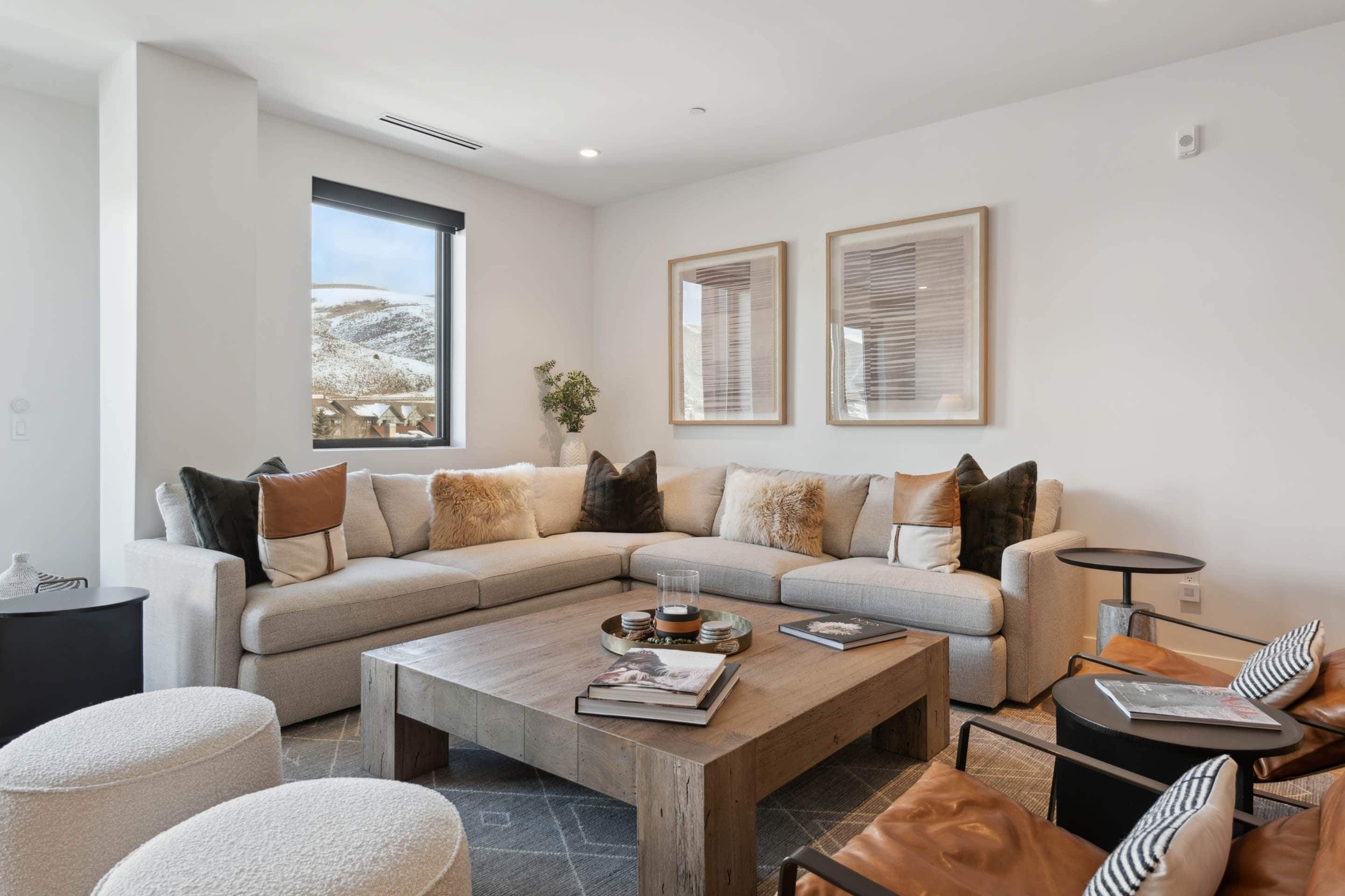 Smart-TV, peis og stereoanlegg