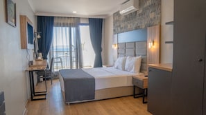 Deluxe-Zimmer, 1 Doppelbett, Nichtraucher, Meerblick