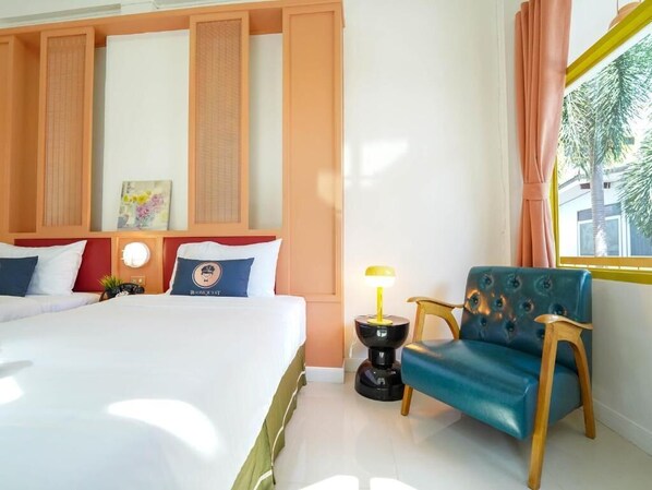 Superior Room, 2 Twin Beds | 1 bedroom, free WiFi, bed sheets