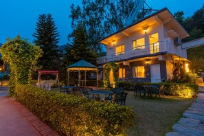 Façade de l’hébergement