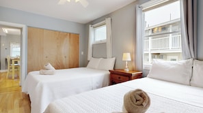 2 chambres, Wi-Fi gratuit, draps fournis