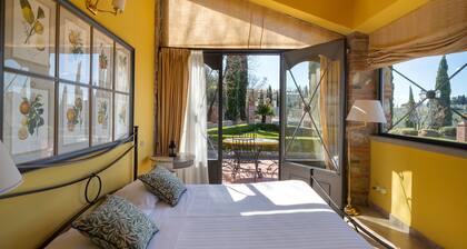 A window to the beautiful Chianti Classico hills