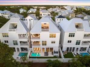 Exterior - Long To Sea: Gulf View with Private Pool and Golf Cart on 30a! (Santa Rosa Beach)