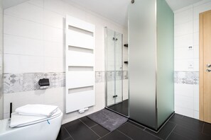 Shower, hair dryer - Ferienhaus Nationalparkidylle in Boek (Rechlin)