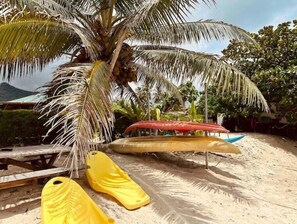 Beach - Bungalow Hiana - vue Lagon Avec Plage Privée (Moorea)